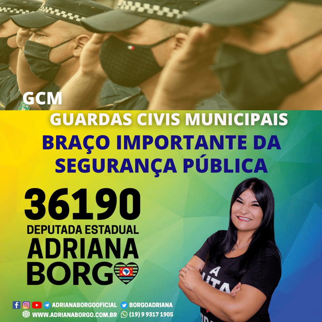 GCM BRAÇO IMPORTANTE DA SEGURANÇA PÚBLICA Adriana Borgo Website