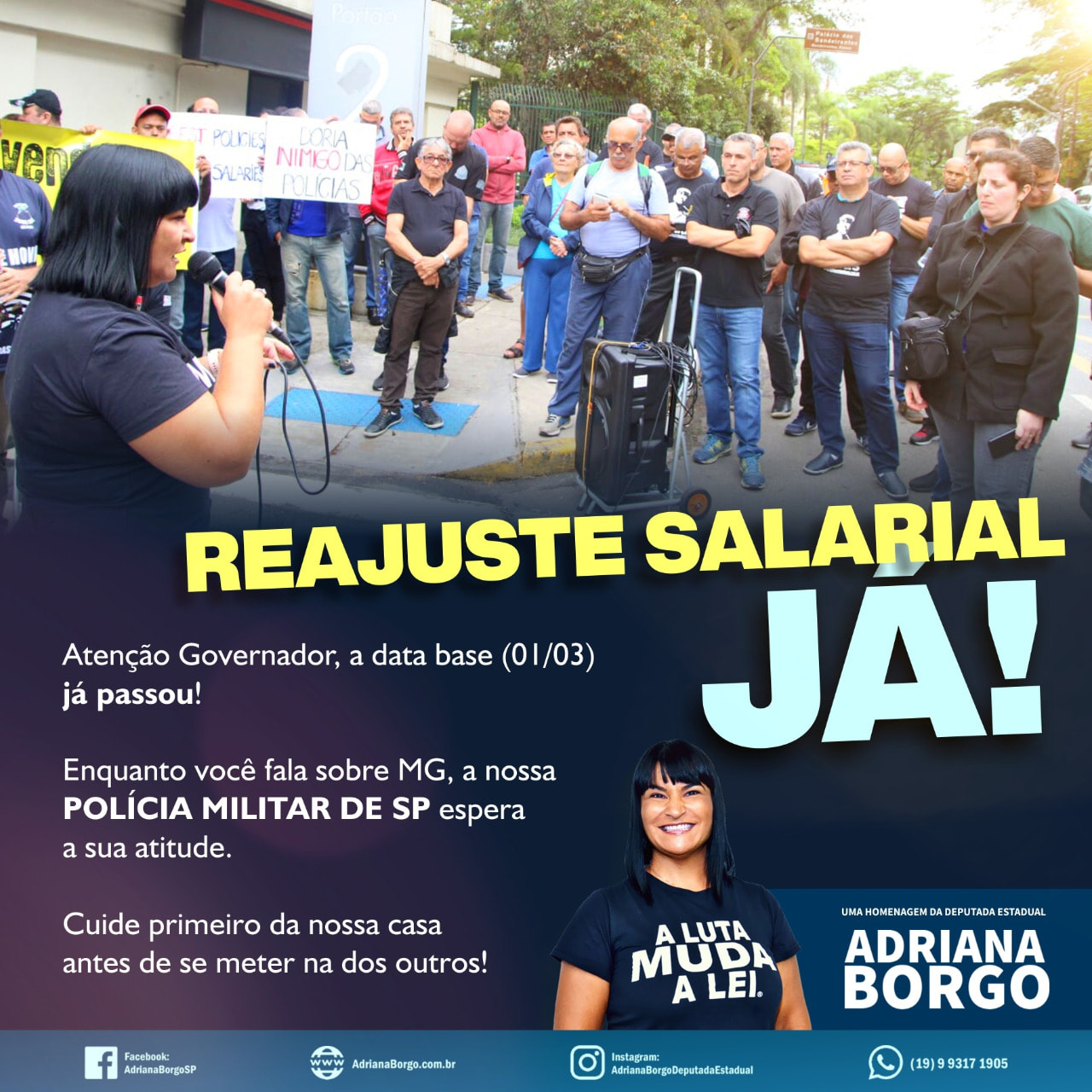 Adriana Borgo - Reajuste Salarial Ja