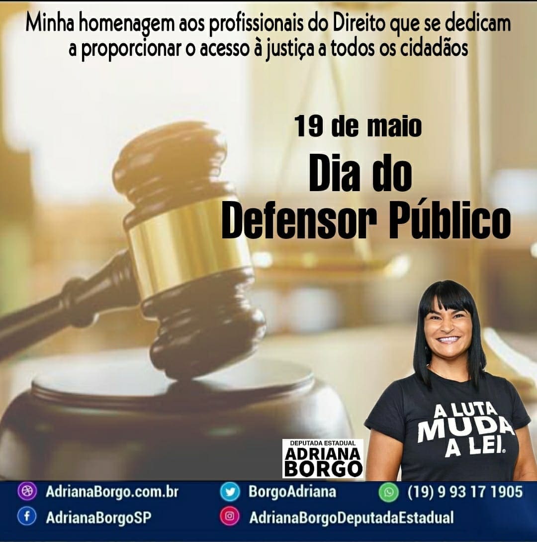 Dia Do Defensor Público Adriana Borgo Website Oficial 2645